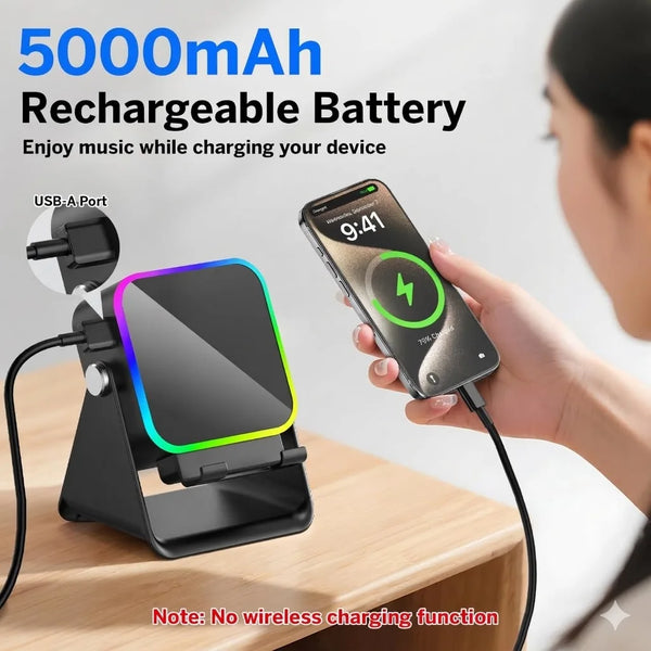 GlowSync™ 5-in-1 Wireless Speaker Stand