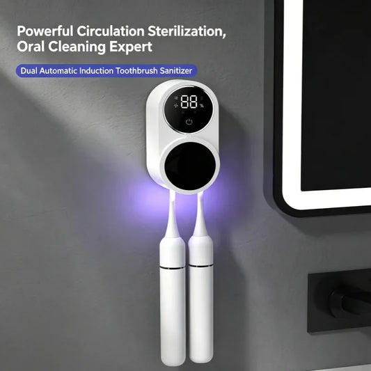 PureGlow™ UV Toothbrush Sanitizer